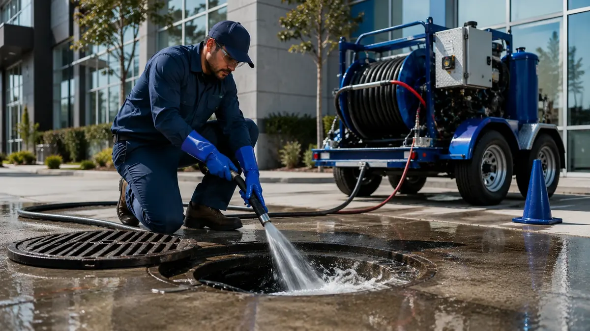 Commercial Hydro Jet Drain Cleaning in Rohnert Park