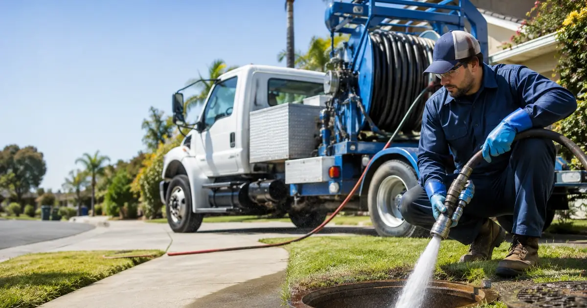 Hydro jet sewer cleaning Rohnert Park
