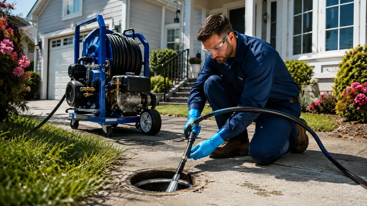 Residential Hydro Jet Drain Cleaning in Rohnert Park