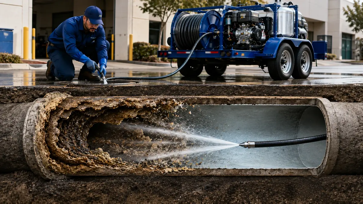 Sewer Pipe Descaling in Rohnert Park